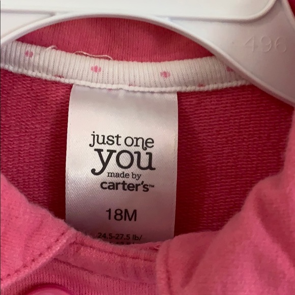 Pink jacket girls 18M carters/ Easter spring time - Picture 2 of 5